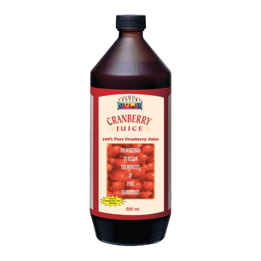 21ST CENTURY 100% PURE CRANBERRY JUICE 500ML
