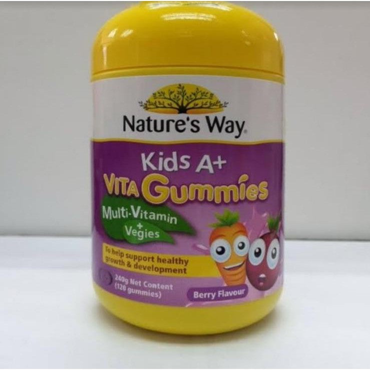 Nature's Way Kids A+ Vita Gummies Berry Flavour 120s
