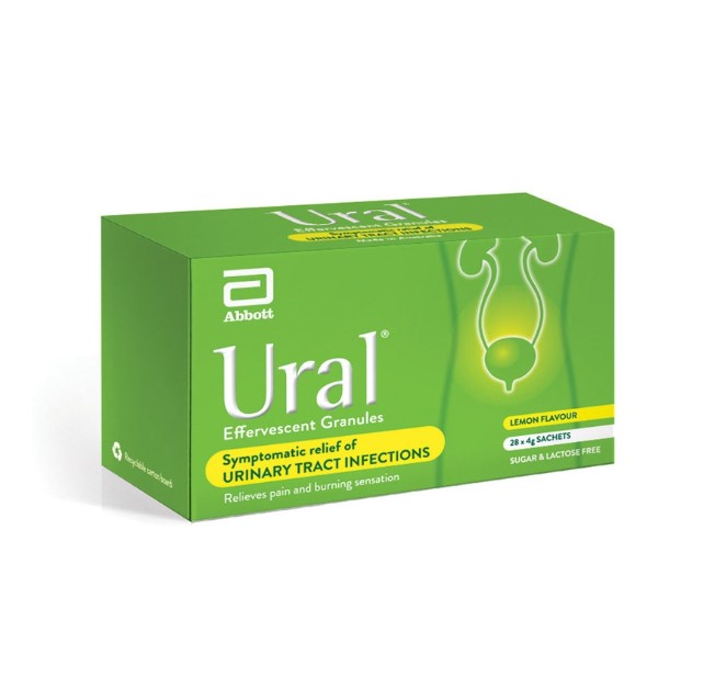 ABBOTT URAL EFFERVESCENT GRANULES 28X4G / BOX