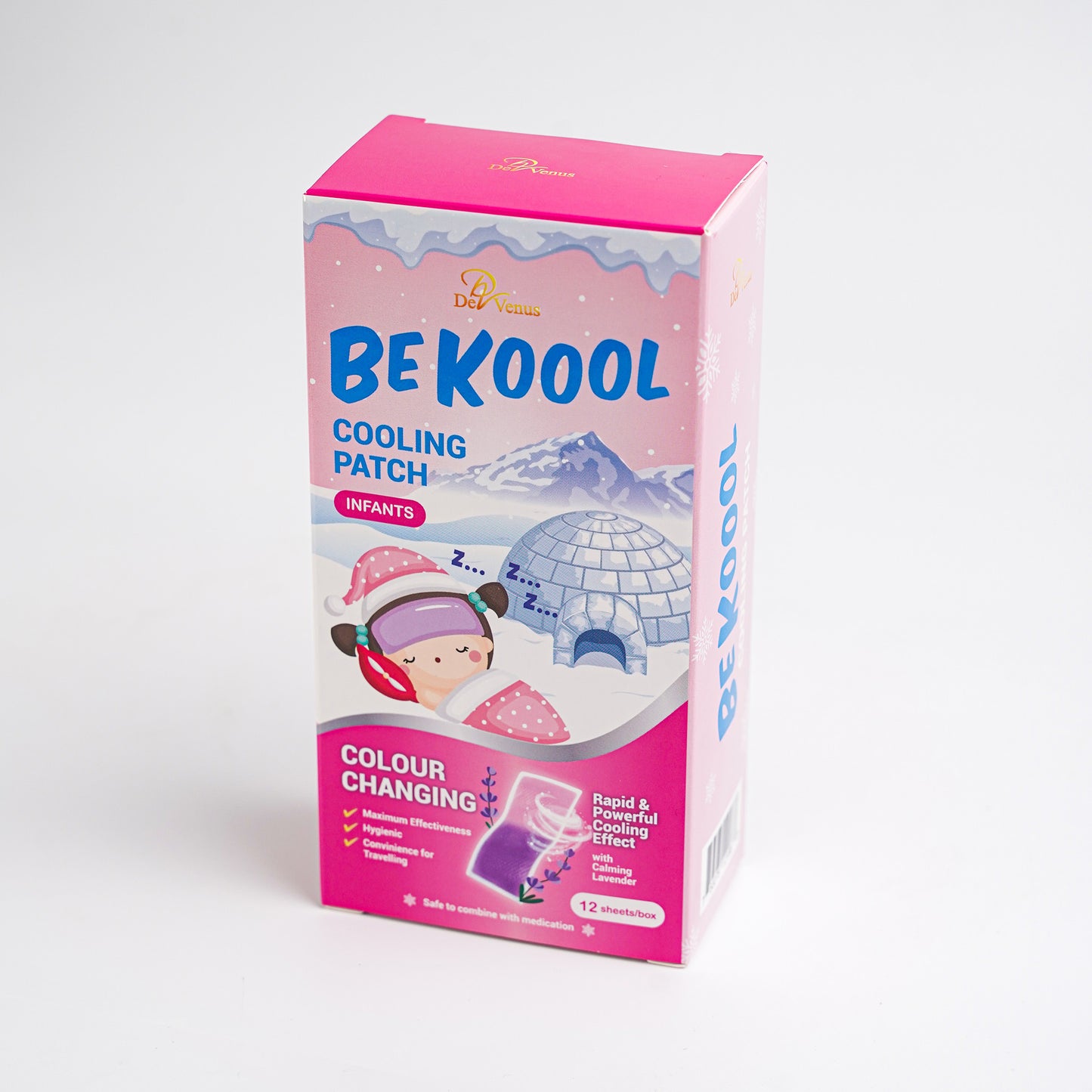 De Venus Be Koool Cooling Fever Patch (Adult & Kids / Infant)