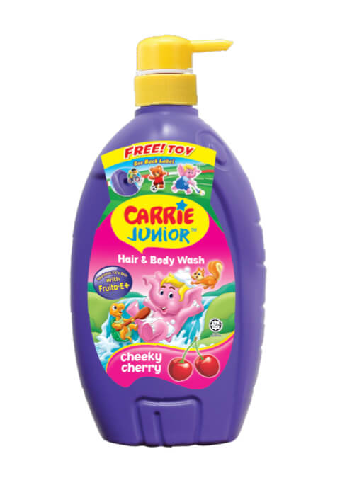 CARRIE JUNIOR H&B WASH CHEEKY CHERRY 700G