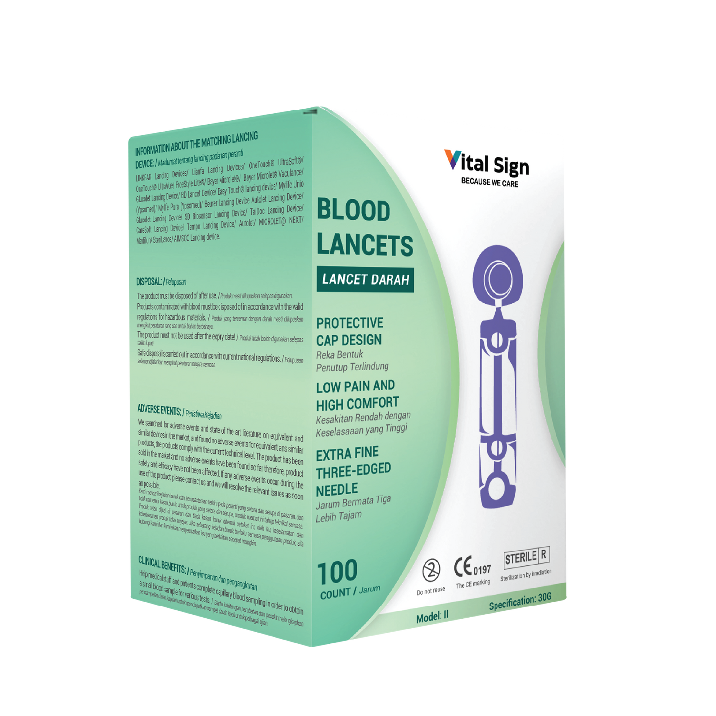 Vital Sign Blood Lancets