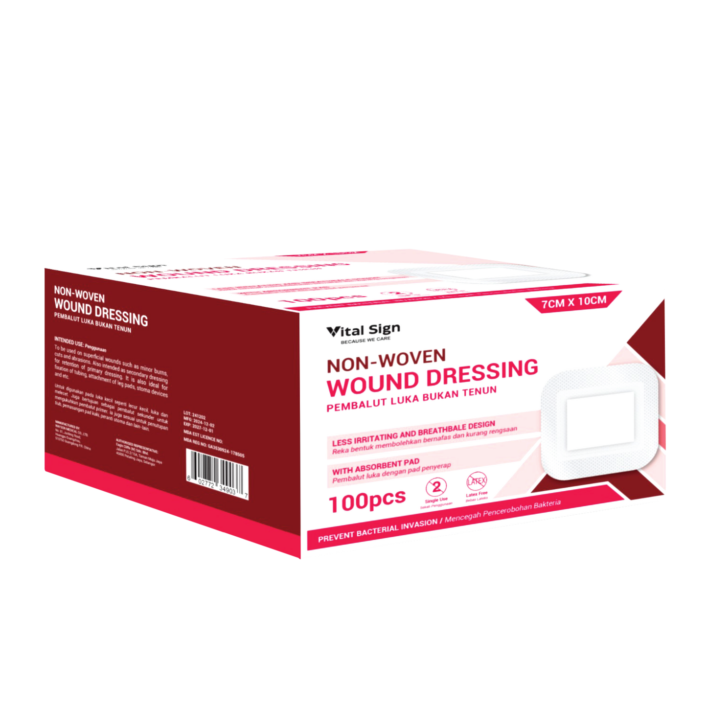 Vital Sign Non Woven Dressing