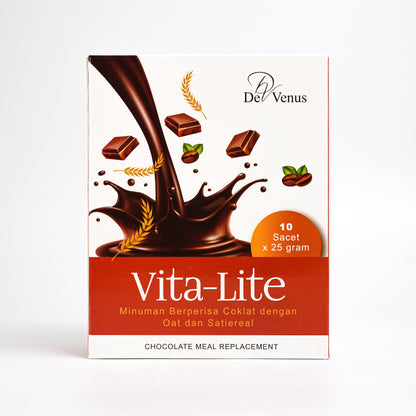 De Venus Vita-Lite Chocolate Meal Replacement x 10 Sachets