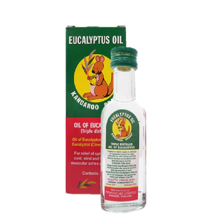 Kangaroo Brand Eucalyptus Oil 56ml/28ml/8.5ml