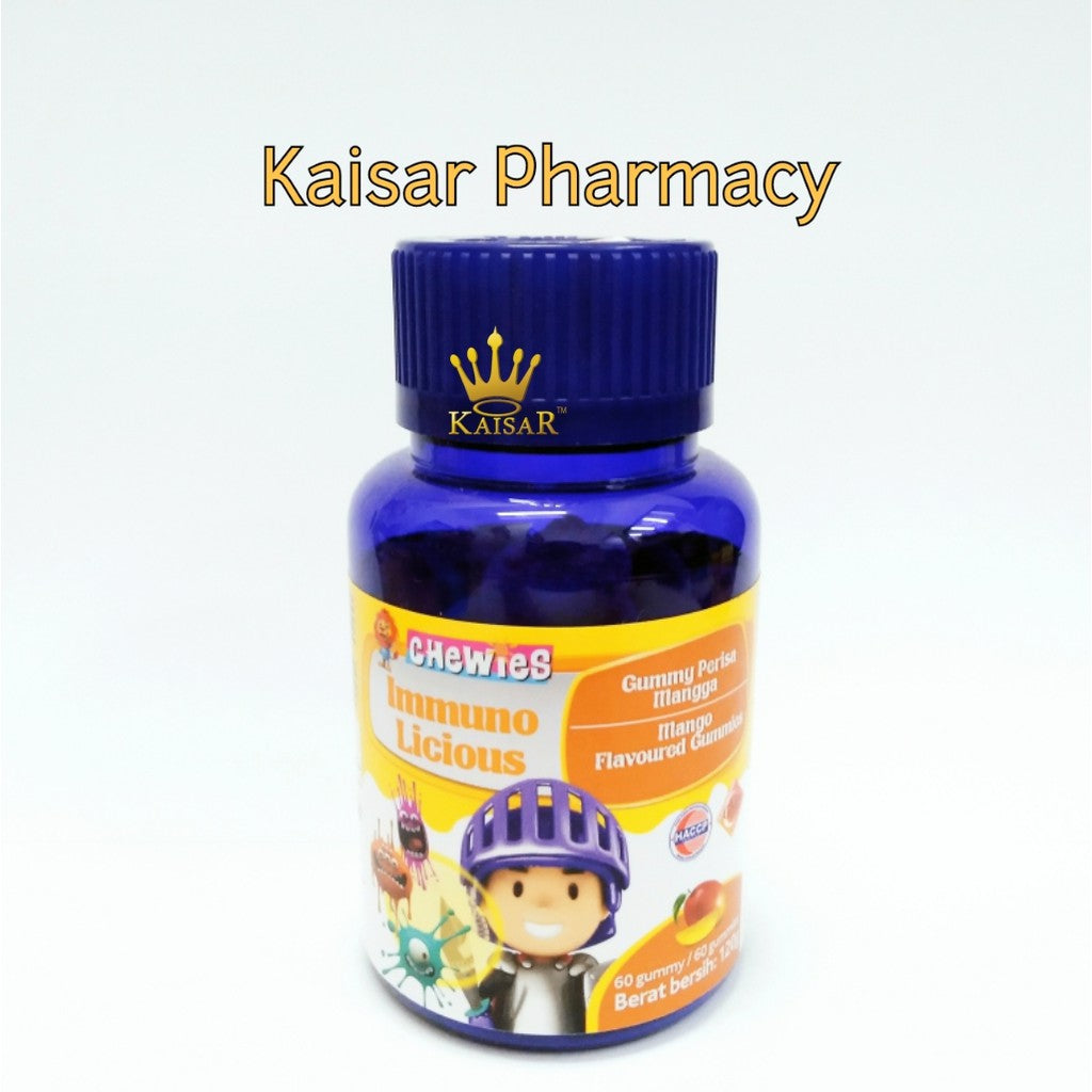 Immunolicious Gummies Mango 60 Gummies