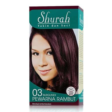 Shurah Pewarna Rambut 03 Burgundi