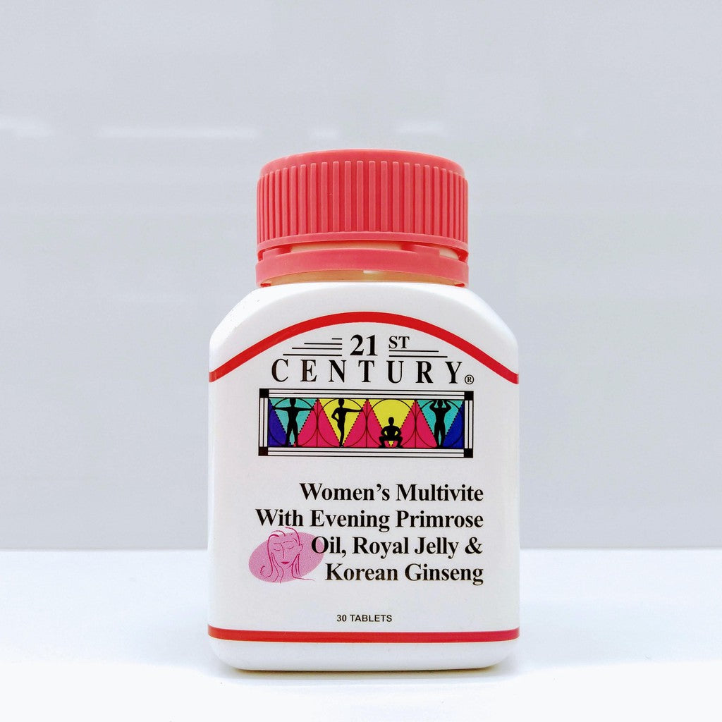 21st Century Women's Multivite With Evening Primrose Oil, Royal Jelly & Korean Ginseng 30s