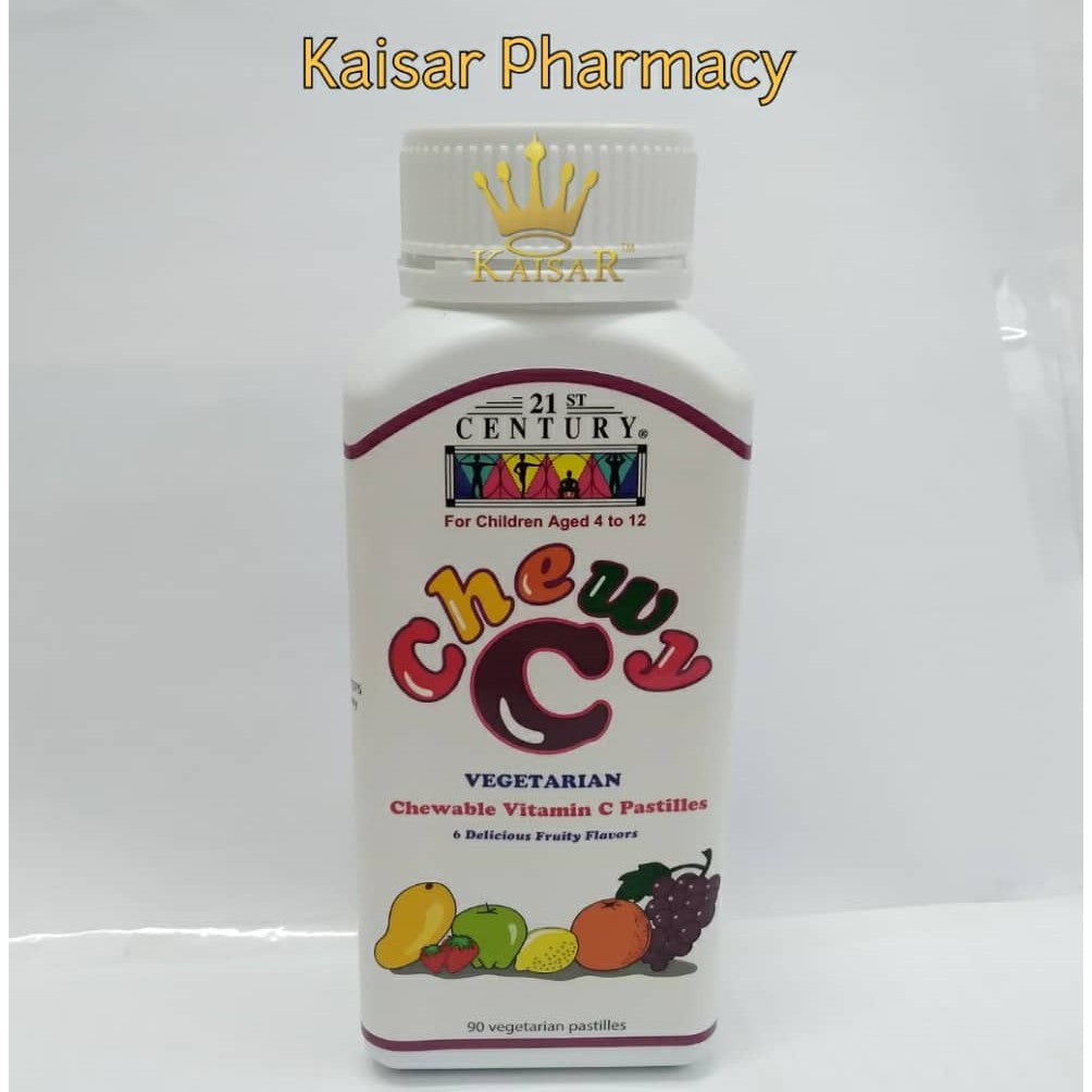 Chewy Vit C Vegetarian Pastilles 90 Pastilles