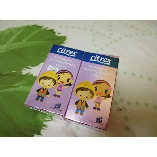 Citrex Vitamin C Blackcurrant 100mg 90s