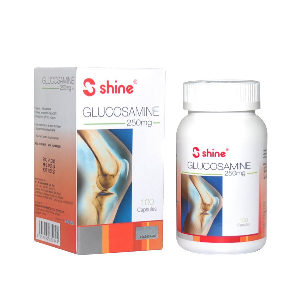 Shine Glucosamine 250 mg 100 Capsules
