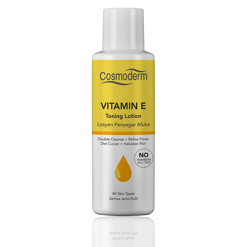 Cosmoderm Vitamin E Toning Lotion 100ml
