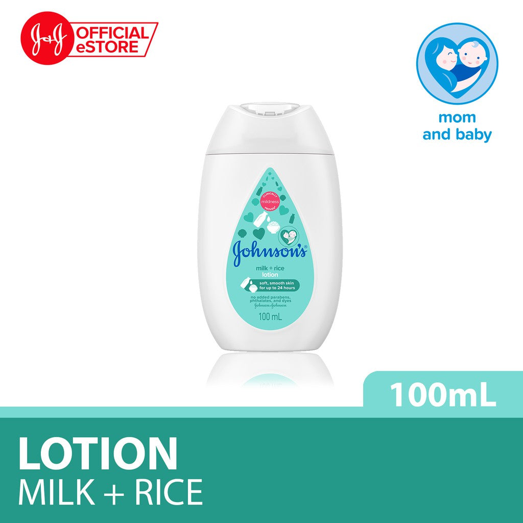 Johnson's Baby Lotion Milk+Rice 100ml