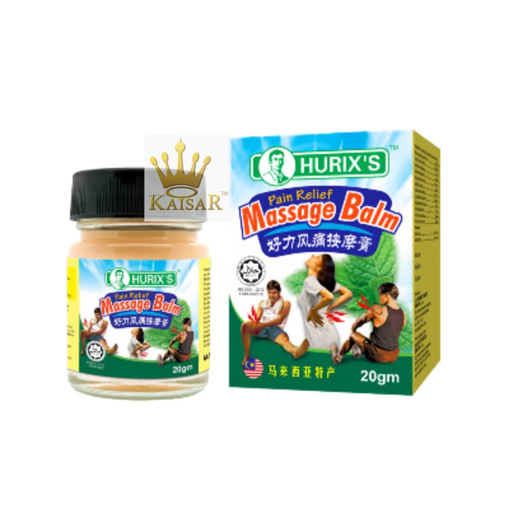 Hurix's Pain Relief Massage Balm 20gm
