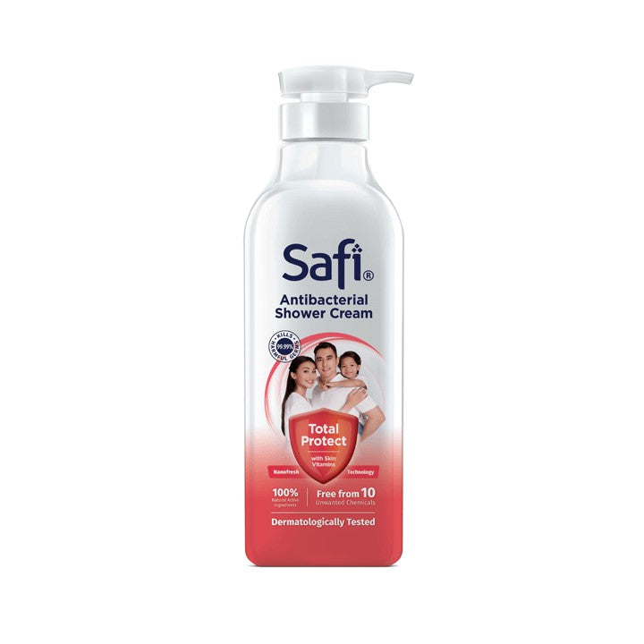 Safi Antibacterial Shower Cream Total Protect 500gm