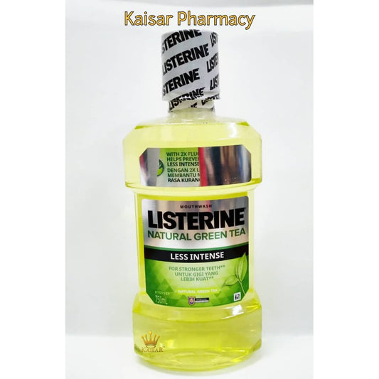 Listerine Natural Green Tea Mouthwash 750ml