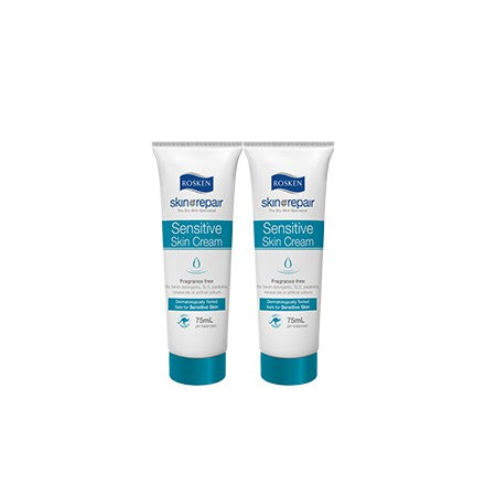 Rosken Skin Repair Sensitive Skin Cream 75ml X 2