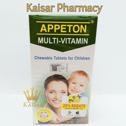Appeton Multi-Vitamin 60 Chewable Tablets