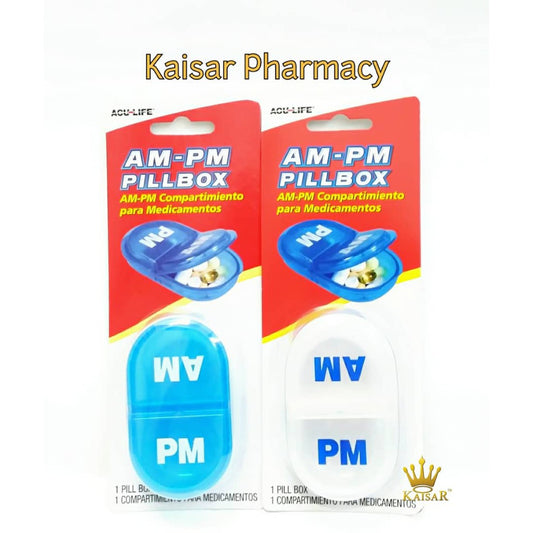ACU-Life AM-PM Pill Box
