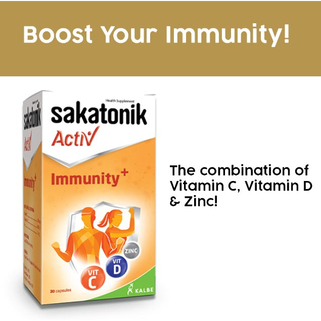 Sakatonik Activ Vitamin C-500mg Plus 30s