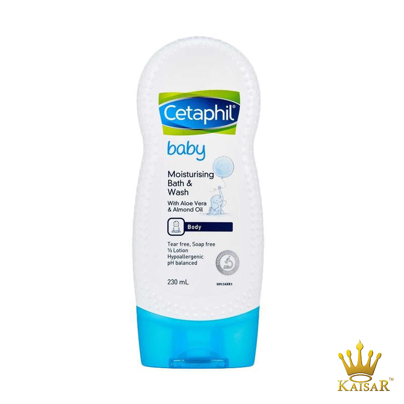 Cetaphil Baby Moisturising Bath And Wash 230ml