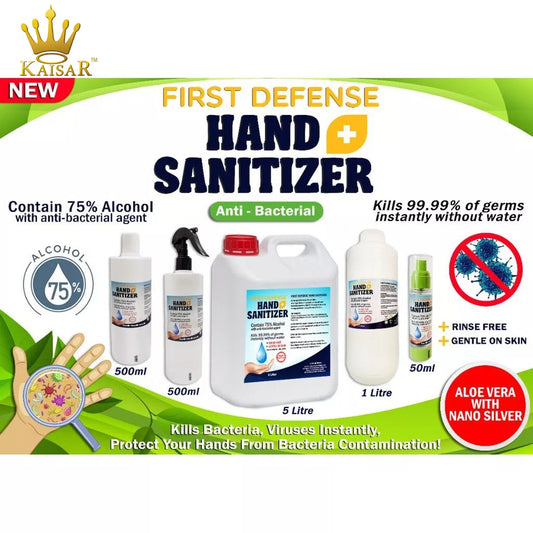 First Defense Hand Sanitizer Gel 5L