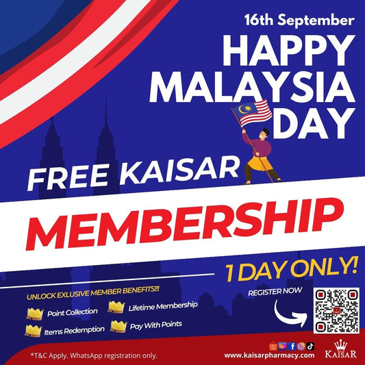 Malaysia Day - Free Membership