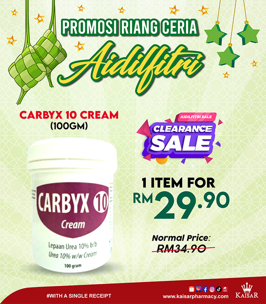 Promosi Riang Ceria Aidilfitri-Carbyx 10 Cream