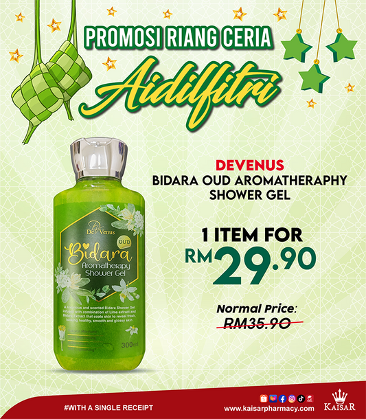 Promosi Riang Ceria Aidilfitri-Bidara Aromatherapy Shower Gel