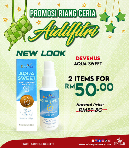 Promosi Riang Ceria Aidilfitri-De Venus Aqua Sweet