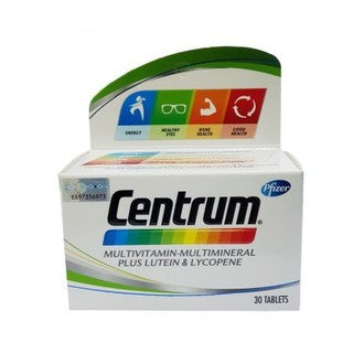 Centrum Multivitamin-Multimineral Plus Lutein & Lycopene 100s
