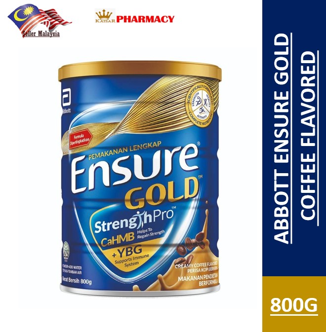 ABBOTT ENSURE GOLD COFFEE FLAVORED 800G