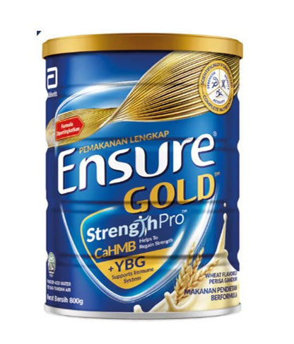 ABBOTT ENSURE GOLD WHEAT FLAVORED 800G