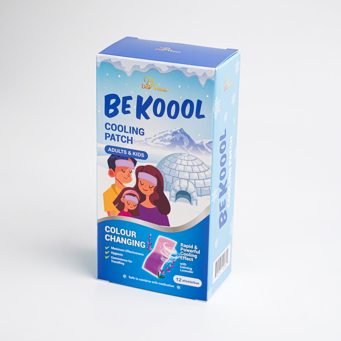 De Venus Be Koool Cooling Fever Patch (Adult & Kids / Infant)