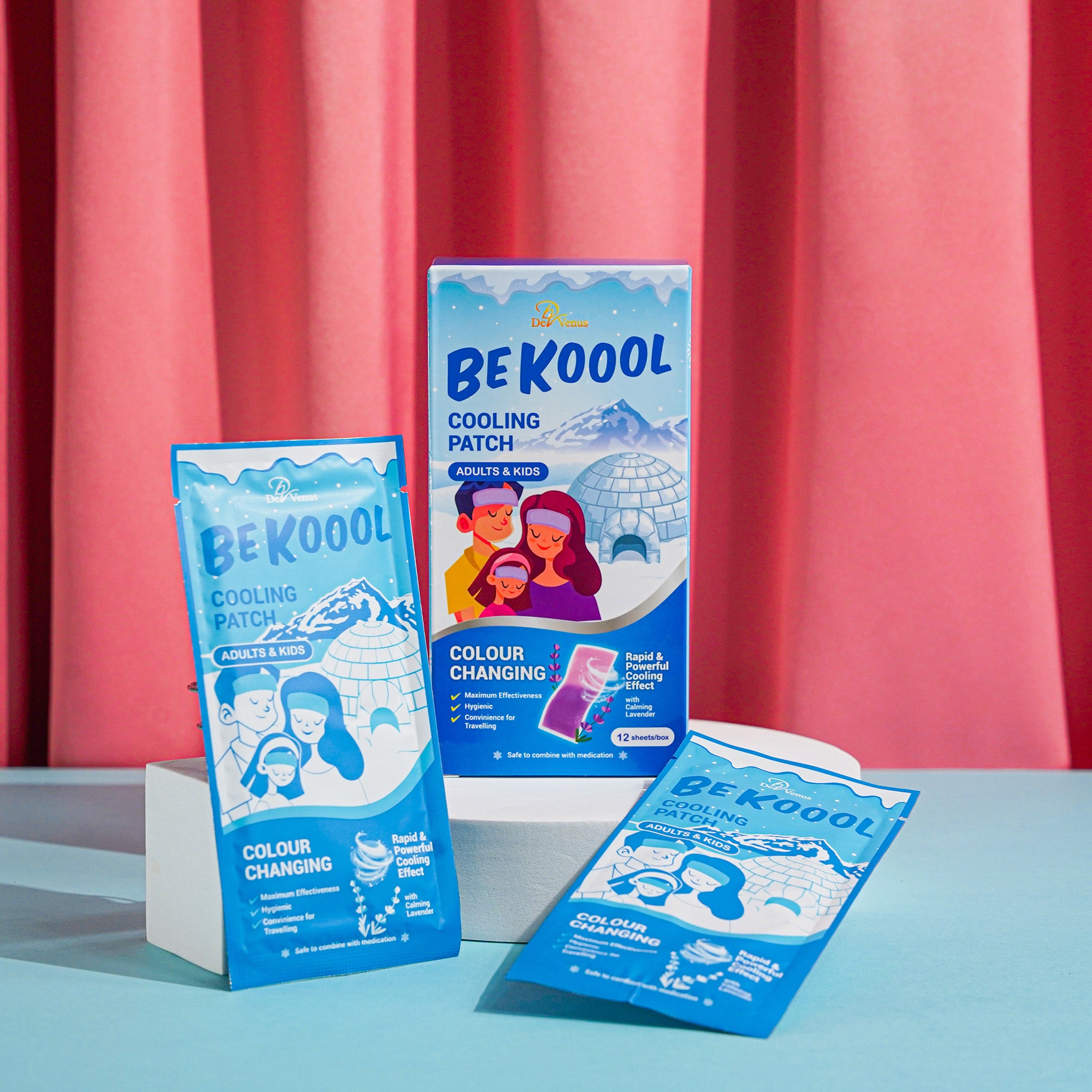 Be koool online fever patches