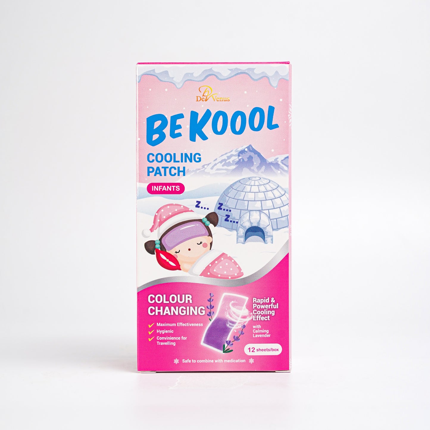 De Venus Be Koool Cooling Fever Patch (Adult & Kids / Infant)