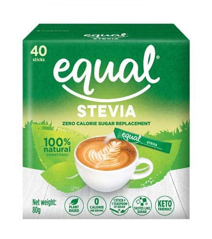 EQUAL STEVIA 40 STICKS 80G