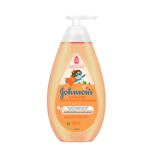 JOHNSONS ACTIVE KIDS SOFT&SMOOTH SHAMPOO 500ML