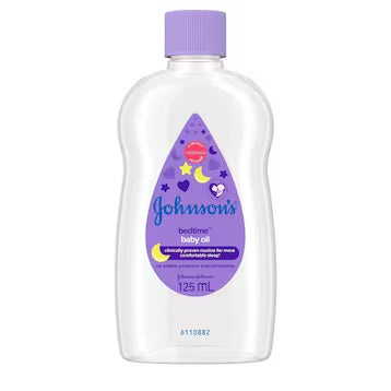 JOHNSONS BEDTIME BABY OIL 125ML