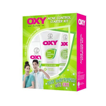 MENTHOLATUM OXY ACNE CONTROL STARTER KIT
