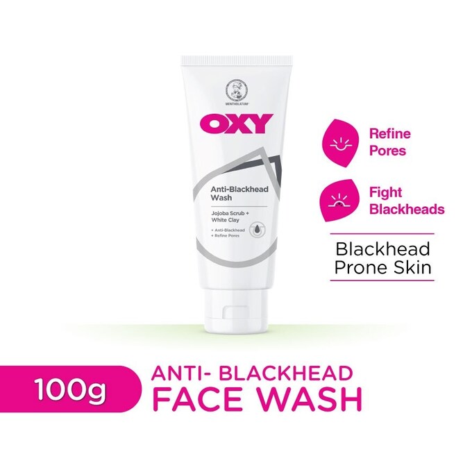 MENTHOLATUM OXY ANTI-BLACKHEAD WASH 100G