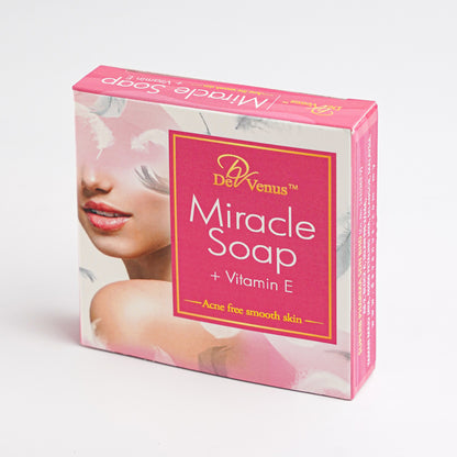 De Venus Miracle Soap + Vitamin E 20gm