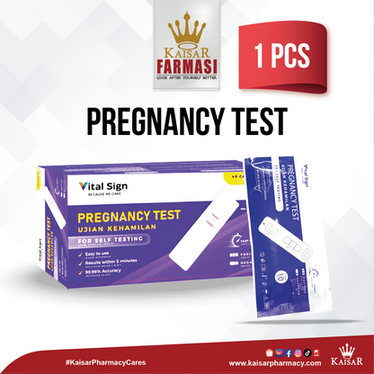 VITAL SIGN PREGNANCY TEST CASSETTE