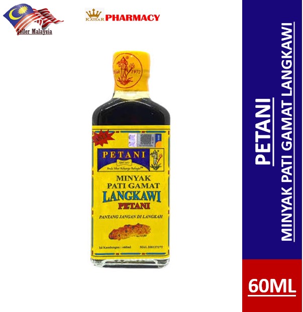 PETANI MINYAK PATI GAMAT LANGKAWI 60ML