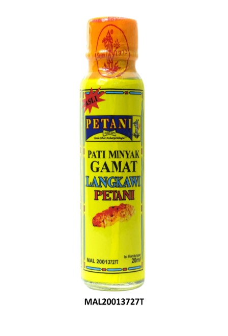 PETANI MINYAK PATI GAMAT LANGKAWI 20ML