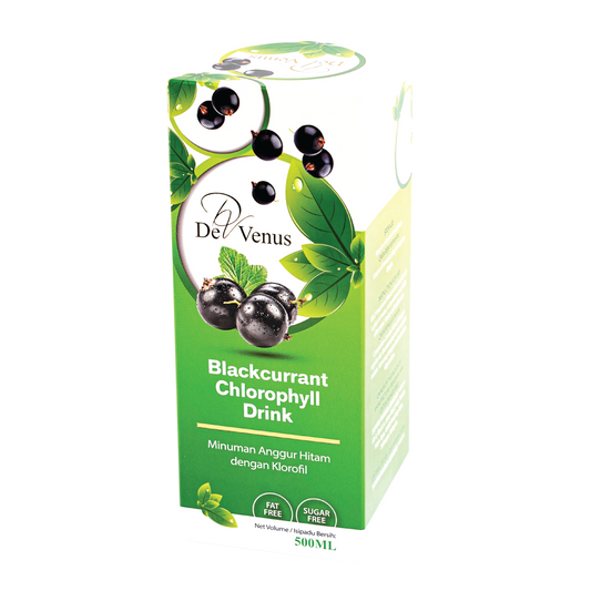 De Venus Blackcurrant Chlorophyll Drink 500ml