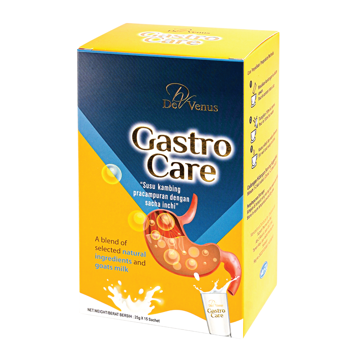 De Venus Gastrocare 25gm X 15 sachets