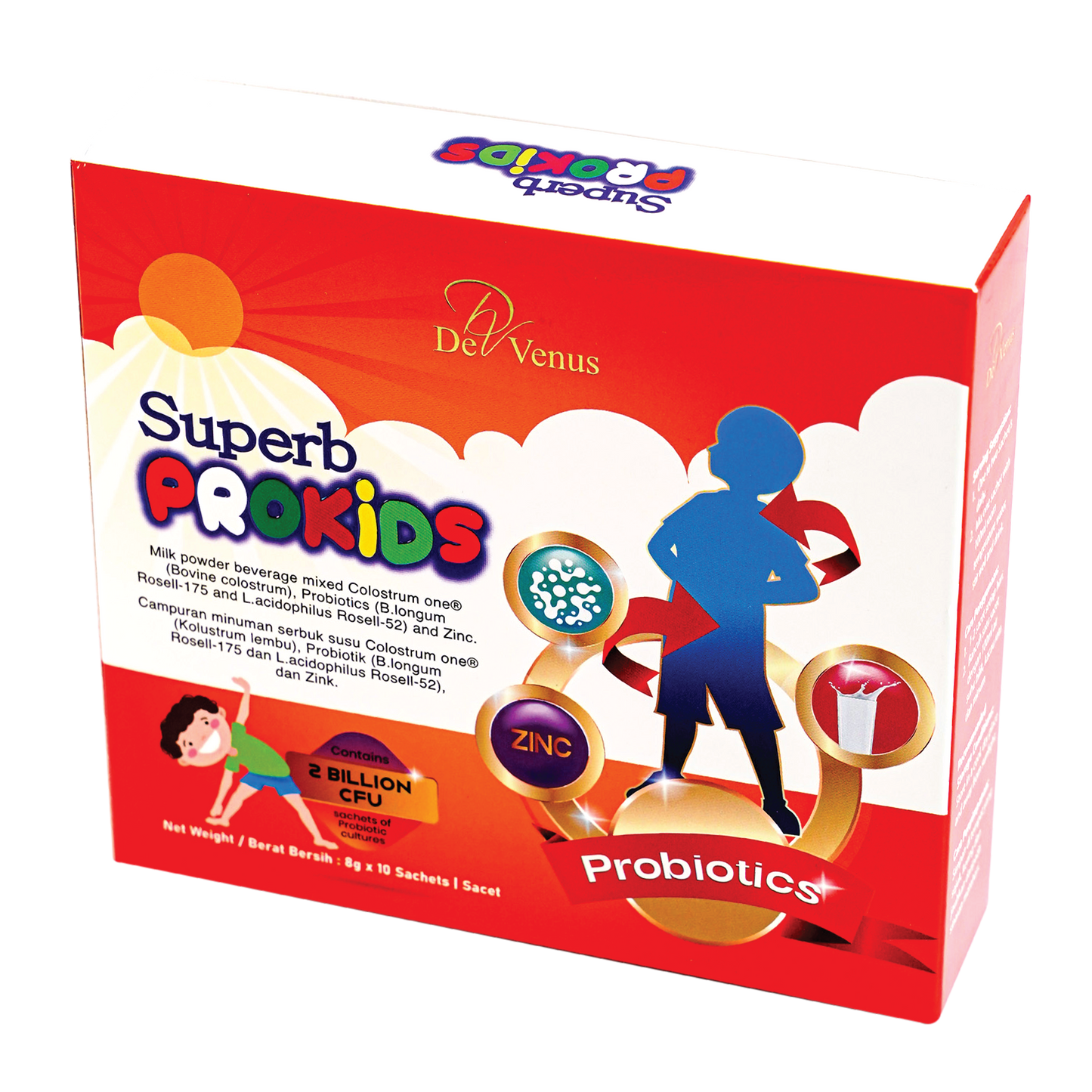 De Venus Superb Prokids 8gm x 10 Sachets