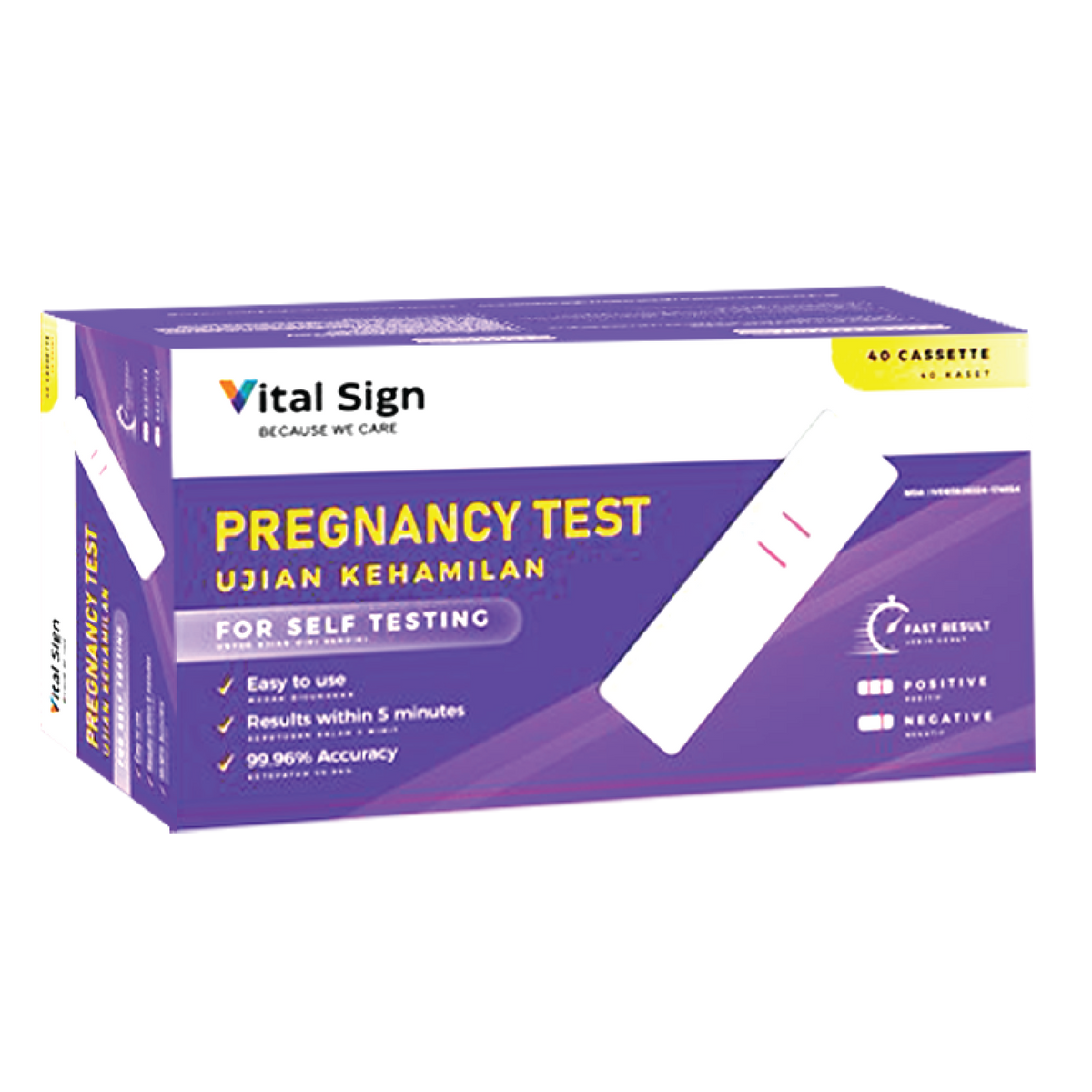 VITAL SIGN PREGNANCY TEST CASSETTE
