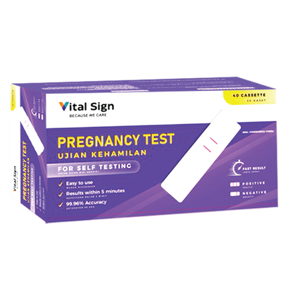 VITAL SIGN PREGNANCY TEST CASSETTE